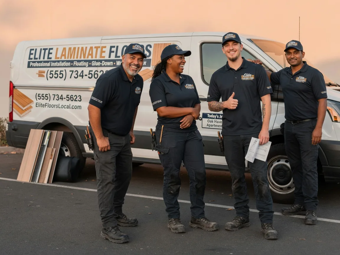 Laminate flooring installation company in Oktaha, OK
